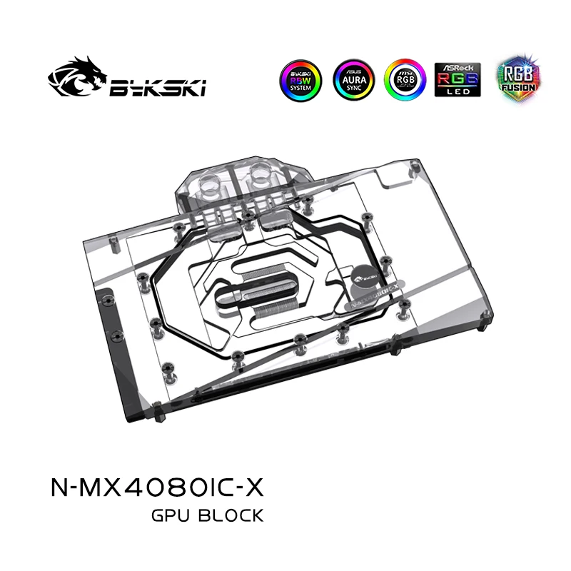 Bykski N-MX4080IC-X Blocco GPU - Rtx 4080 Water Cooling Block recensione e prezzo